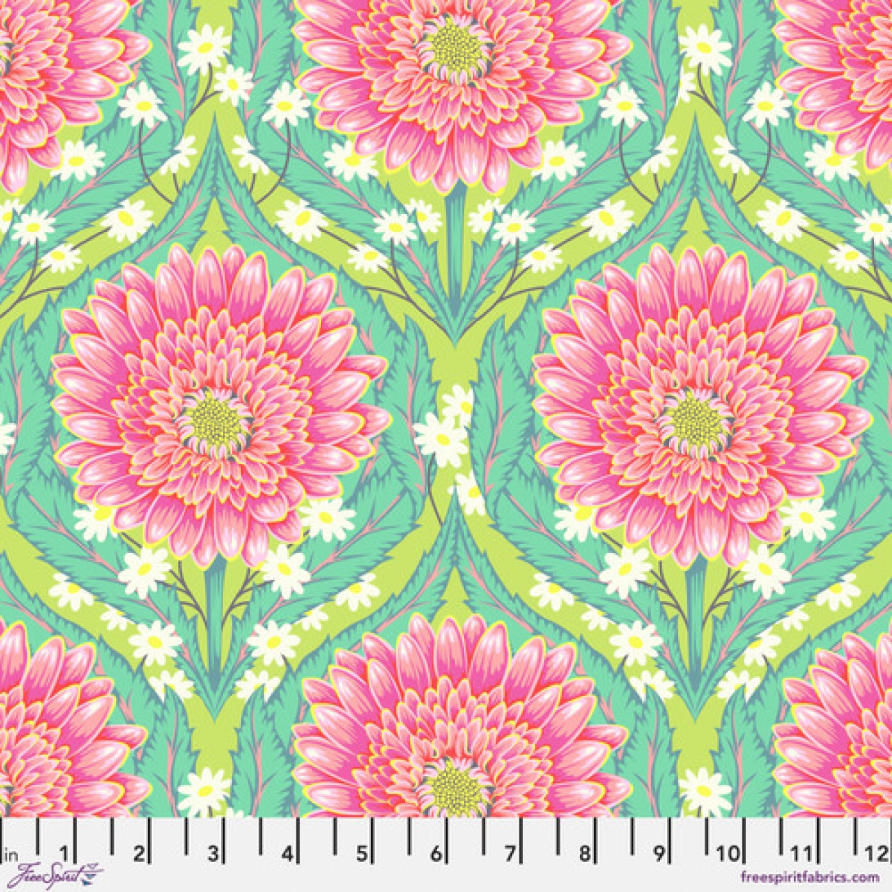 Tula Pink - Untamed - Daisy and Confused - Moonbeam